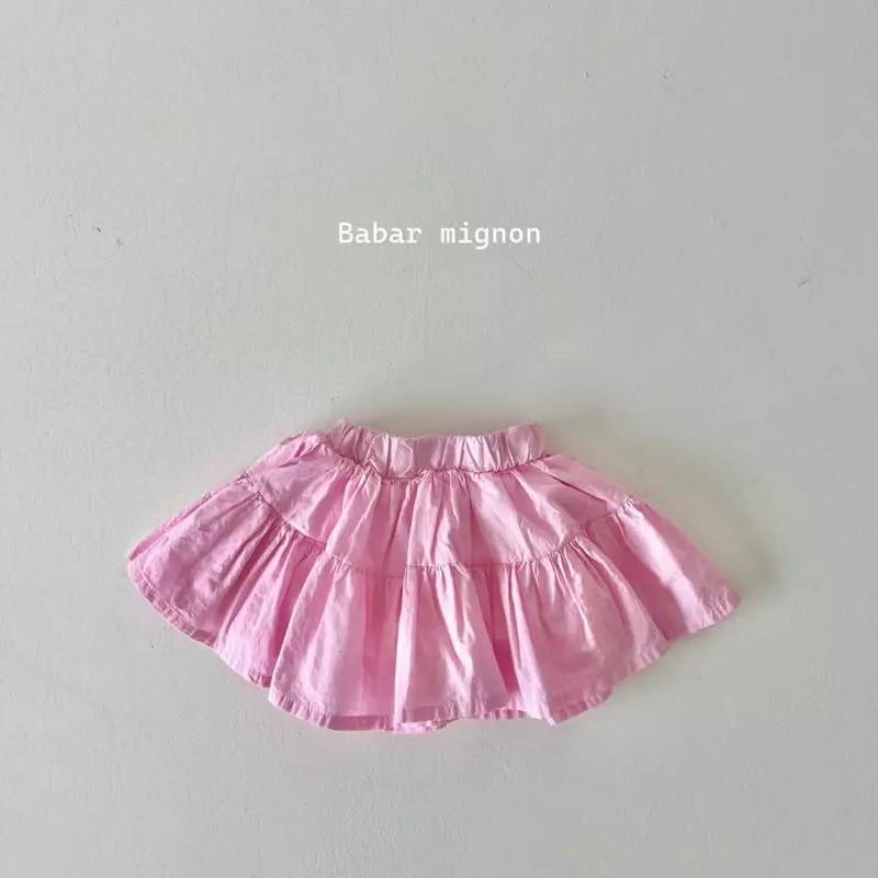 Babar Mignon - Korean Children Fashion - #Kfashion4kids - Summer Cancan Skirt - 3