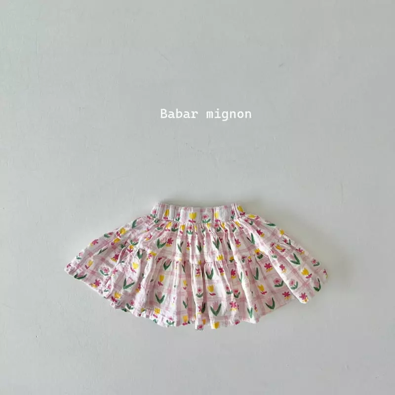 Babar Mignon - Korean Children Fashion - #fashionkids - Tulip Cancan Skirt - 12