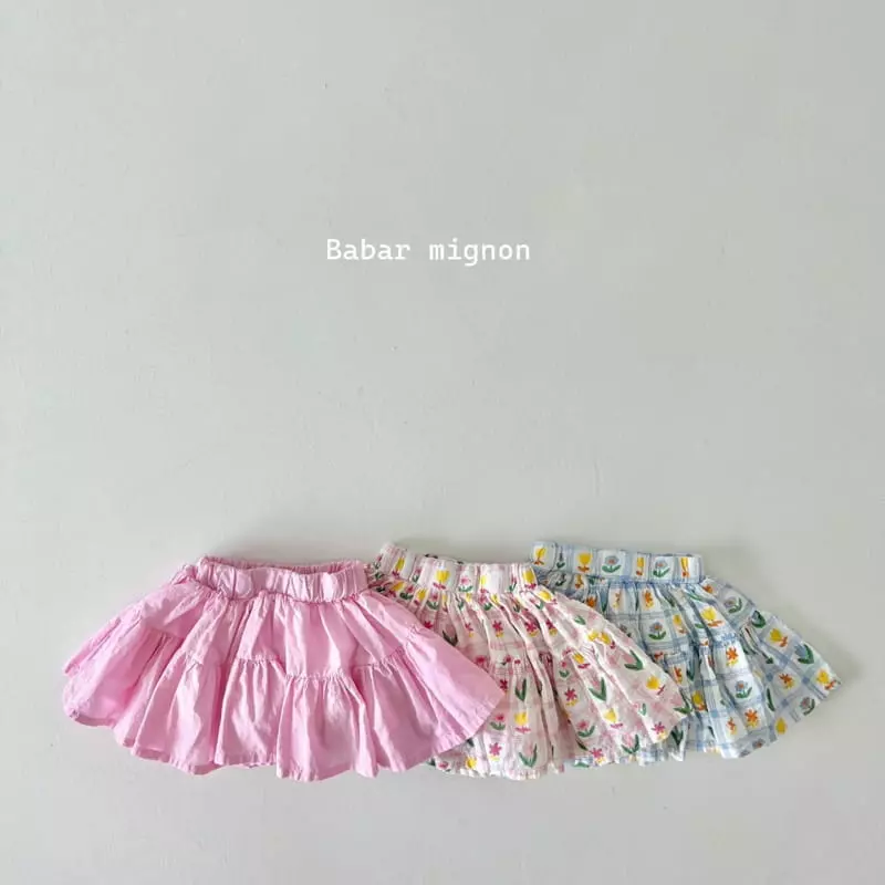 Babar Mignon - Korean Children Fashion - #kidsstore - Summer Cancan Skirt