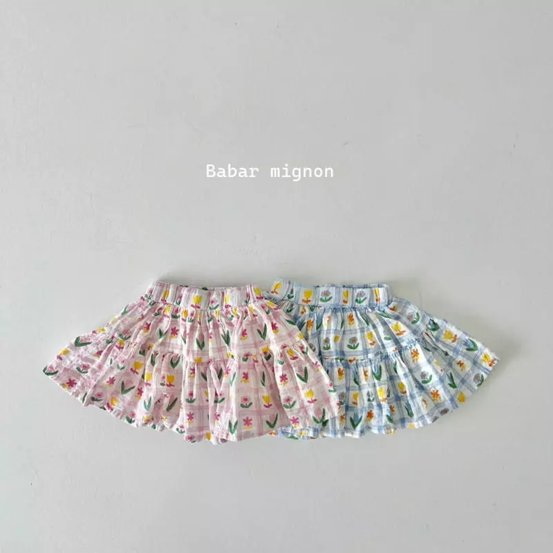 Babar Mignon - Korean Children Fashion - #kidzfashiontrend - Tulip Cancan Skirt