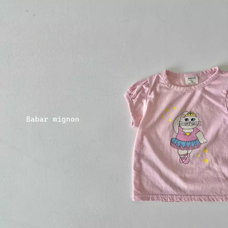 Babar Mignon - Korean Children Fashion - #littlefashionista - Ballet Puff Tee - 6