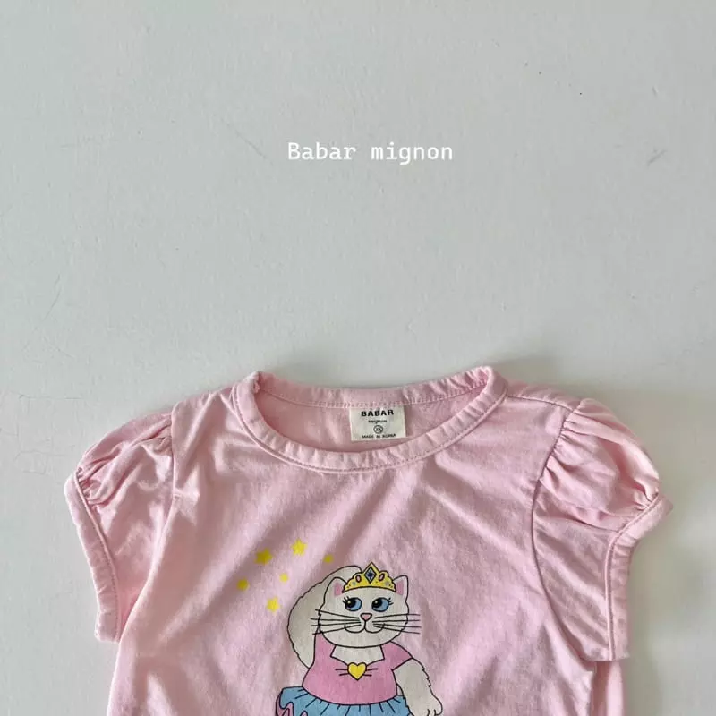 Babar Mignon - Korean Children Fashion - #magicofchildhood - Ballet Puff Tee - 7
