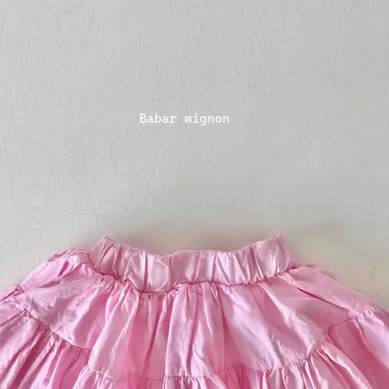 Babar Mignon - Korean Children Fashion - #magicofchildhood - Summer Cancan Skirt - 5