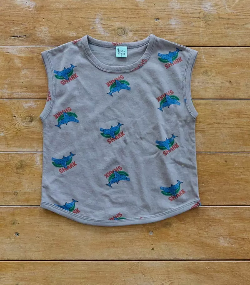 Baby Doll - Korean Children Fashion - #prettylittlegirls - Little Shark Tee - 5