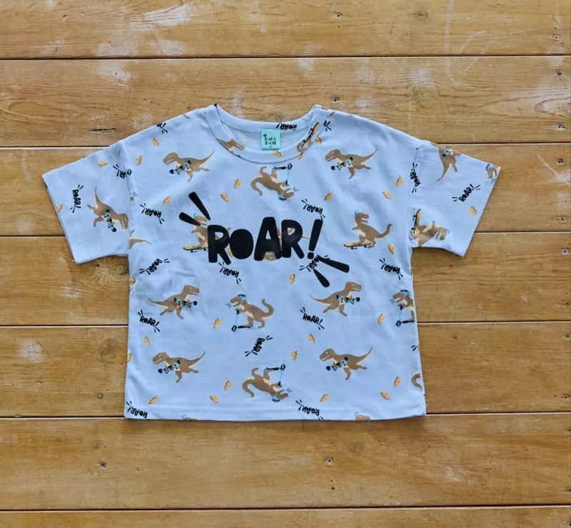 Baby Doll - Korean Children Fashion - #minifashionista - Dino Board Tee - 4