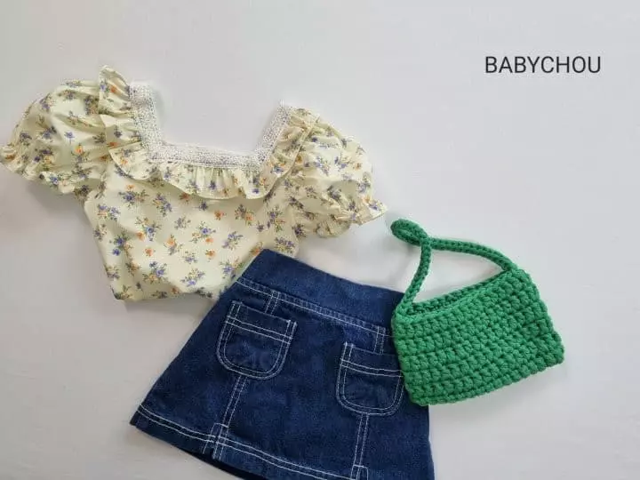 Babychou - Korean Children Fashion - #littlefashionista - Evelin Top Bottom Set - 9