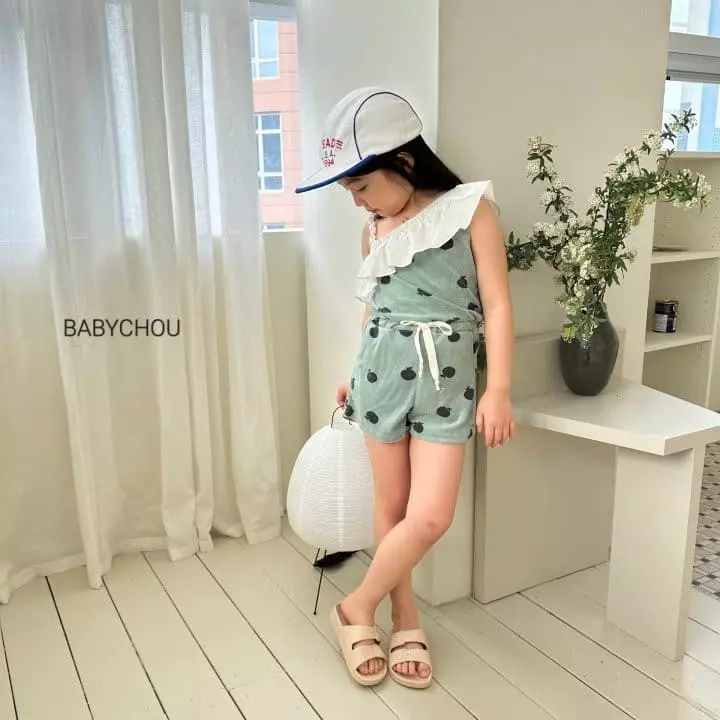 Babychou - Korean Children Fashion - #magicofchildhood - Apple Jumpsuit - 9