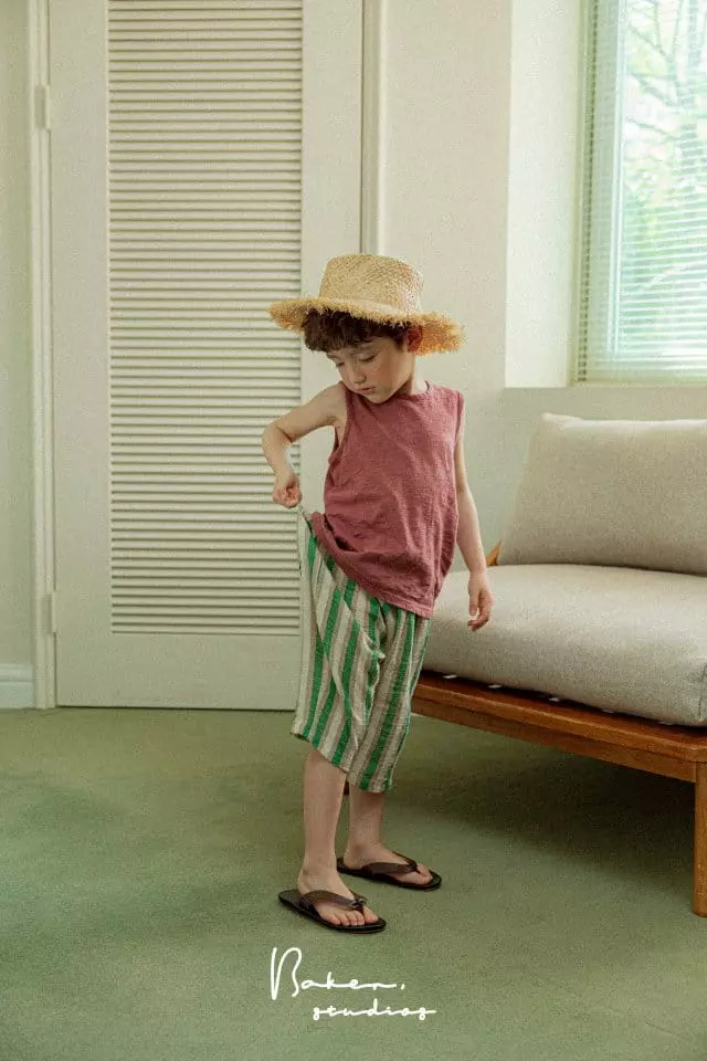 Baker - Korean Children Fashion - #stylishchildhood - Merci Sleeveless - 4