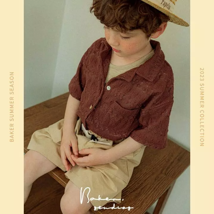 Baker - Korean Children Fashion - #minifashionista - Bonjour Shirt