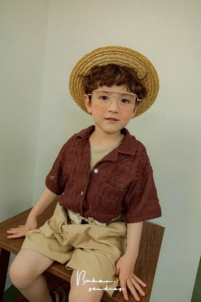 Baker - Korean Children Fashion - #stylishchildhood - Bonjour Shirt - 5