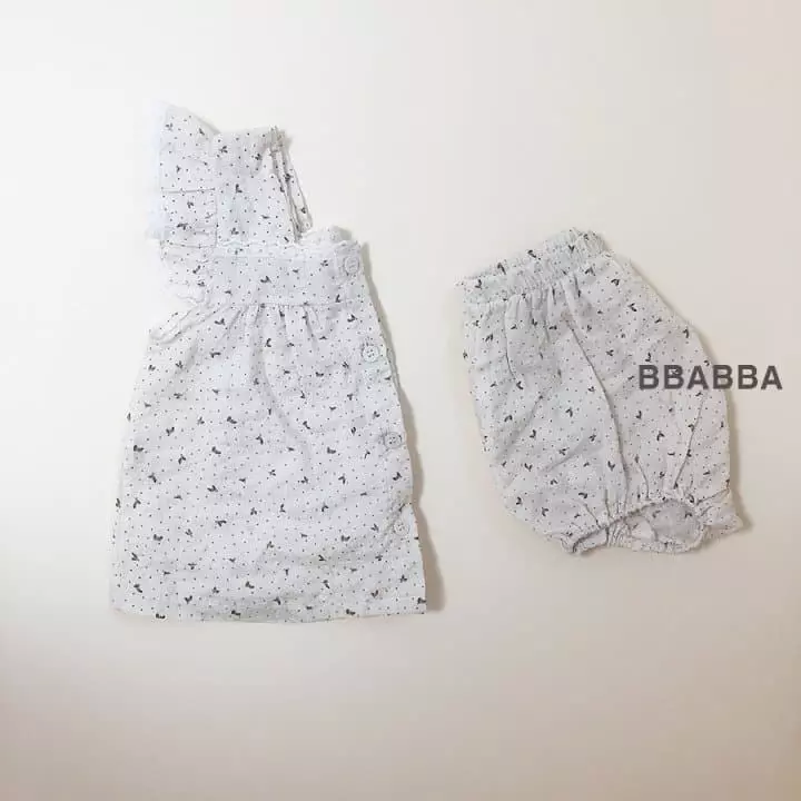Bbabba - Korean Baby Fashion - #babywear - Baby Romantic Top Bottom Set