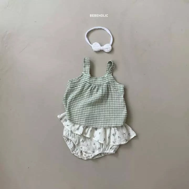 Bebe Holic - Korean Baby Fashion - #babygirlfashion - Check Blouse - 6