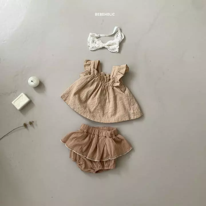 Bebe Holic - Korean Baby Fashion - #babygirlfashion - Chelsi Sleeveless - 4