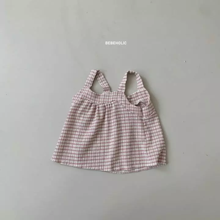 Bebe Holic - Korean Baby Fashion - #babyoutfit - Check Blouse - 10