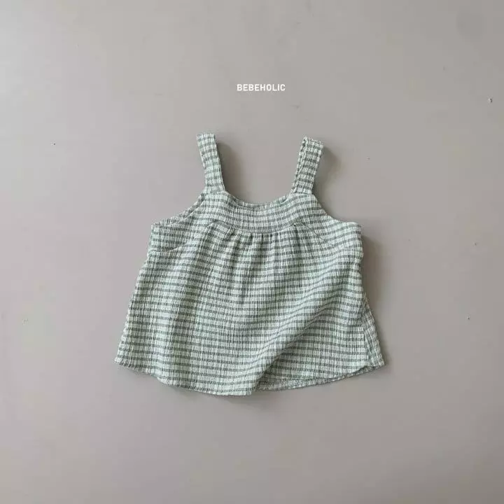 Bebe Holic - Korean Baby Fashion - #babyoutfit - Check Blouse - 11