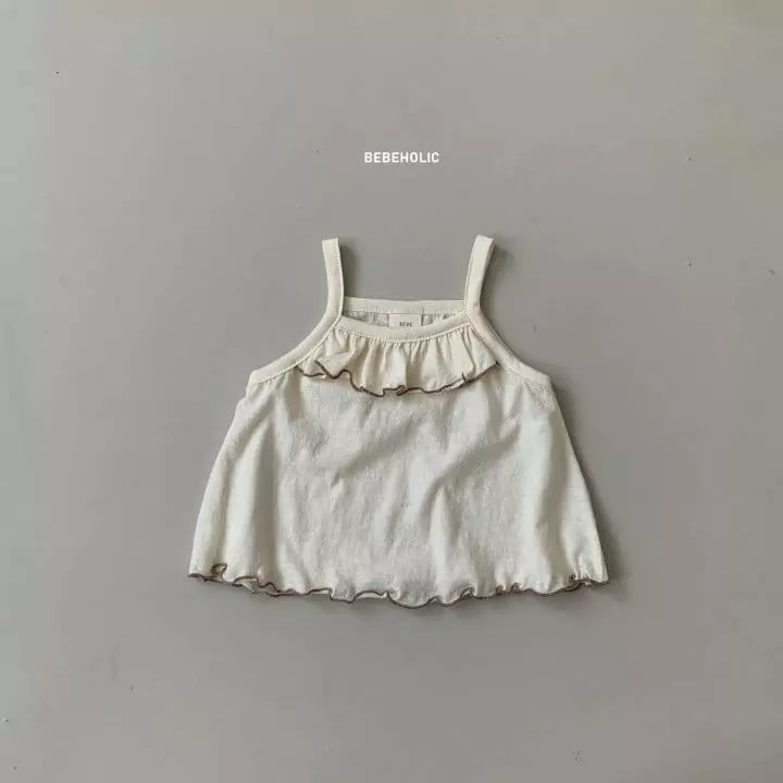 Bebe Holic - Korean Baby Fashion - #babyoutfit - Shirring Sleeveless - 10