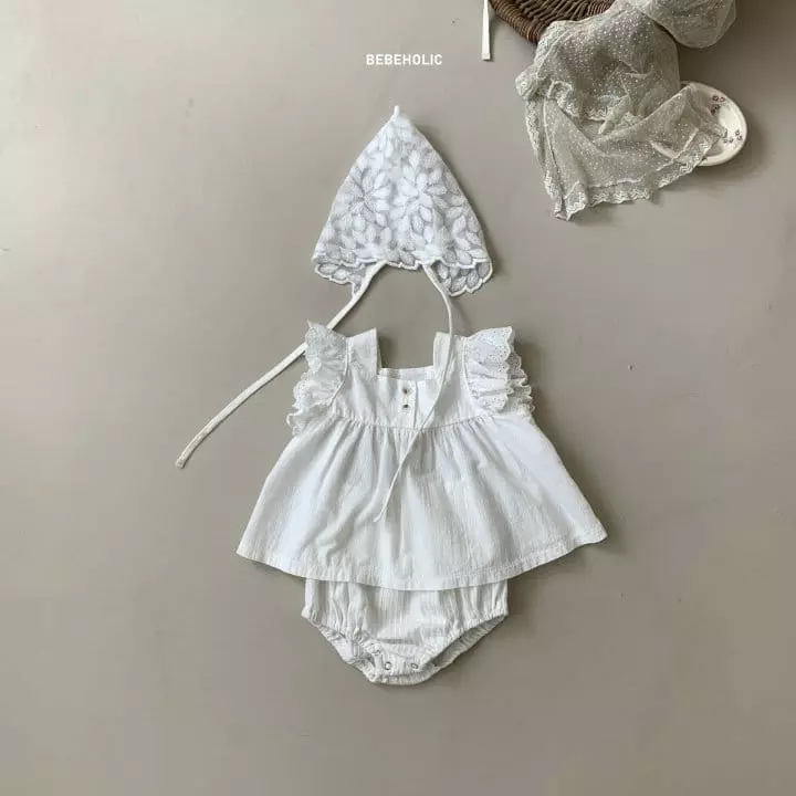 Bebe Holic - Korean Baby Fashion - #babywear - Ink Top Bottom Set - 4