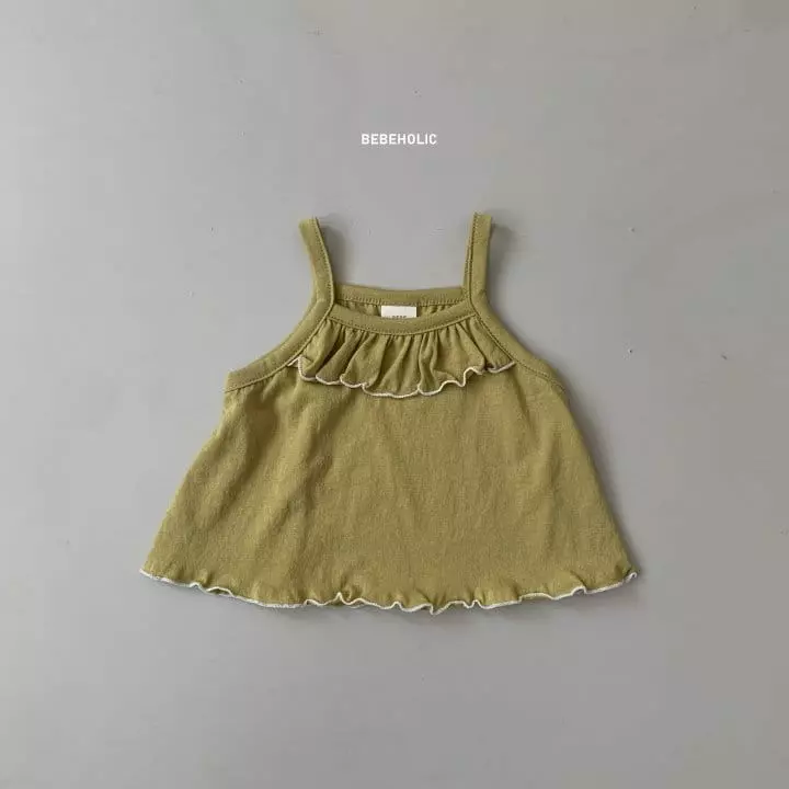 Bebe Holic - Korean Baby Fashion - #onlinebabyboutique - Shirring Sleeveless - 12