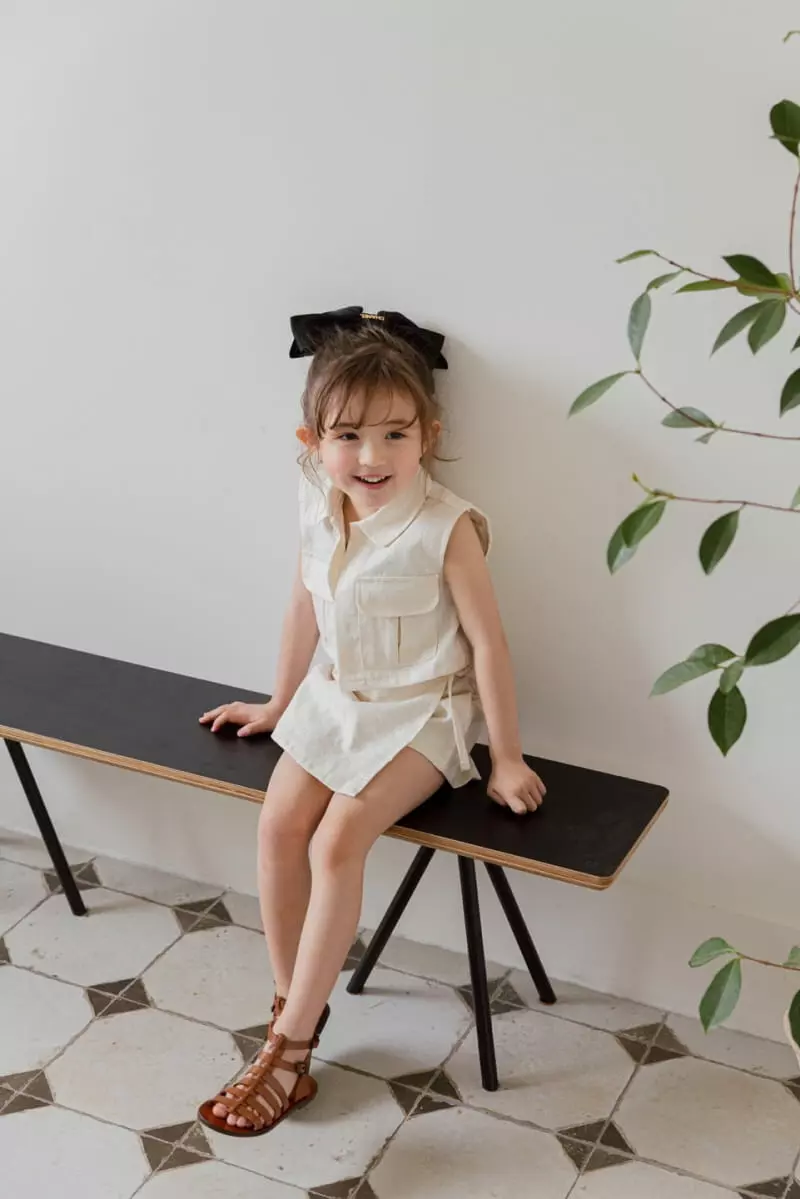 Berry Berry - Korean Children Fashion - #Kfashion4kids - Linen VESt - 8
