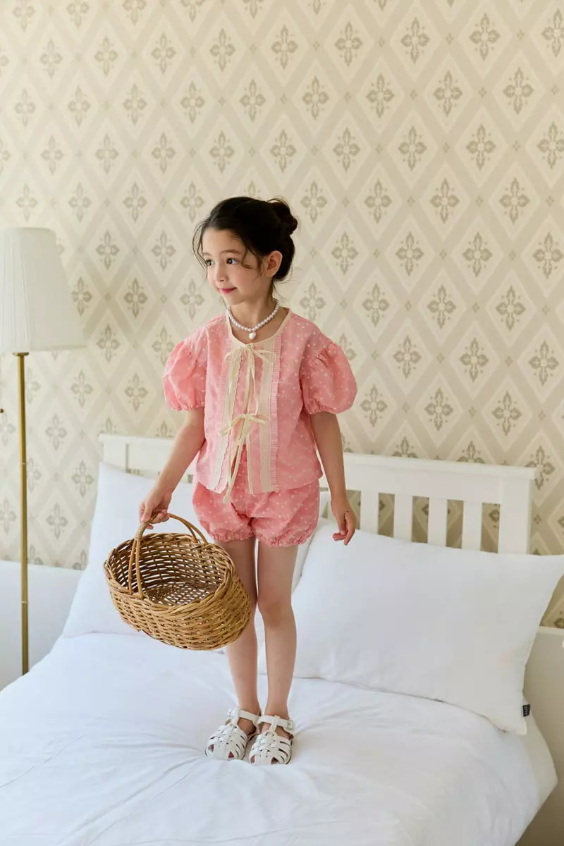 Berry Berry - Korean Children Fashion - #Kfashion4kids - Dandellion Top Bottom Set - 2