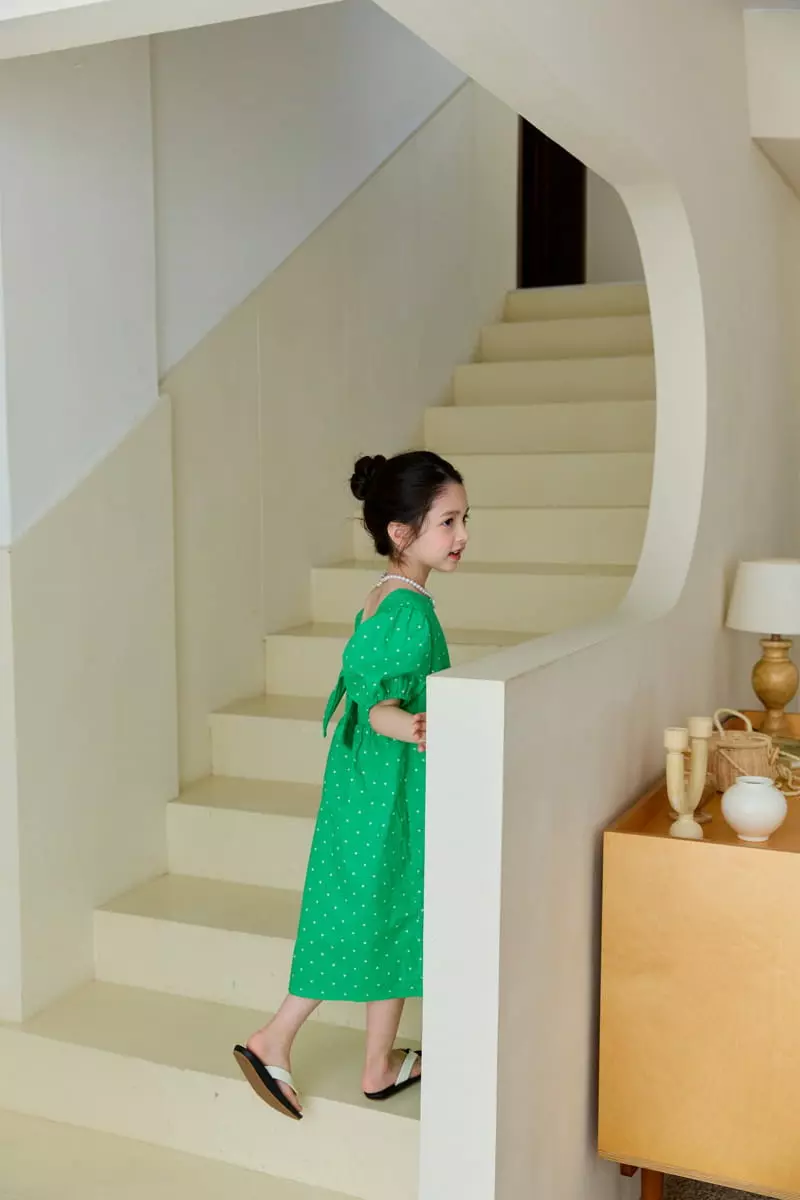 Berry Berry - Korean Children Fashion - #childofig - Heart One-piece - 3
