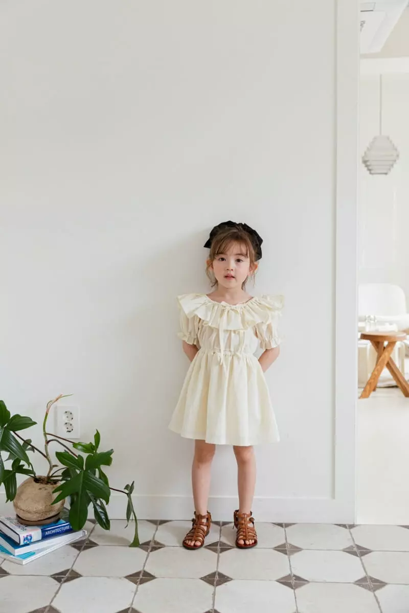 Berry Berry - Korean Children Fashion - #designkidswear - Off Shoulder One-piece - 7