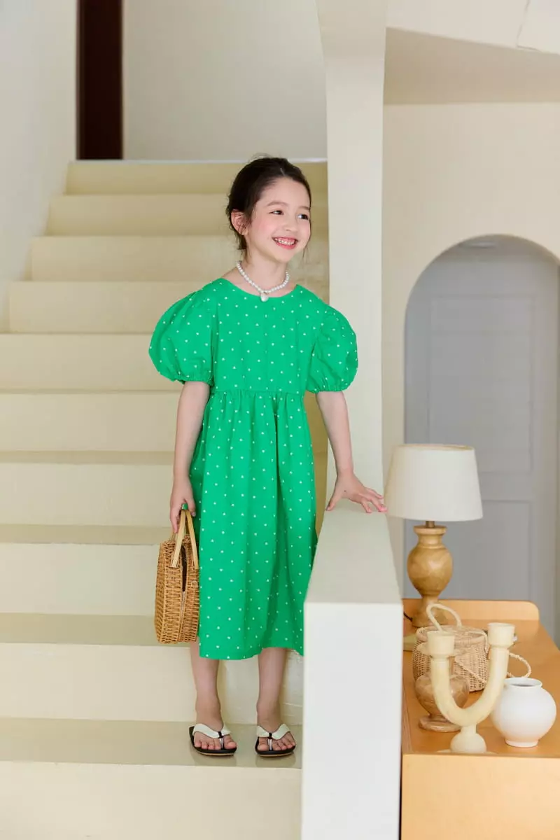 Berry Berry - Korean Children Fashion - #designkidswear - Heart One-piece - 6