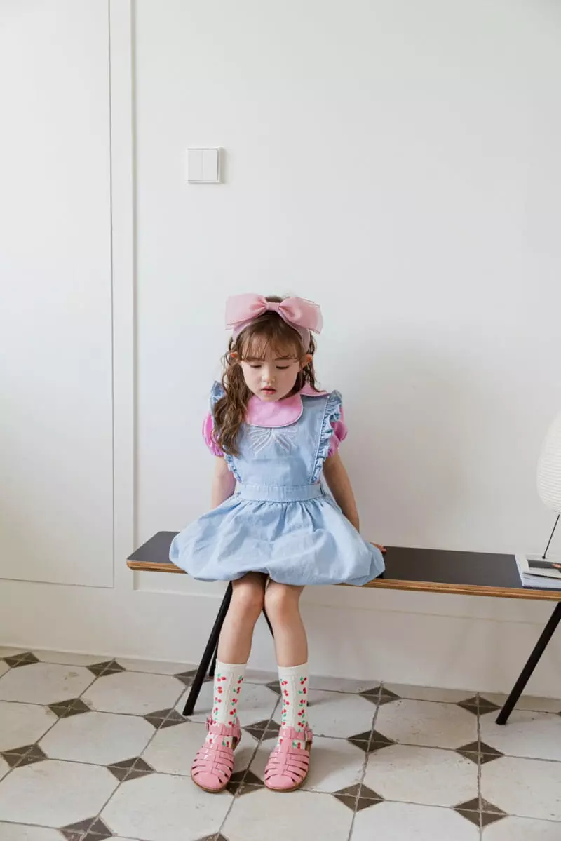 Berry Berry - Korean Children Fashion - #discoveringself - Pping STripes Tee - 6