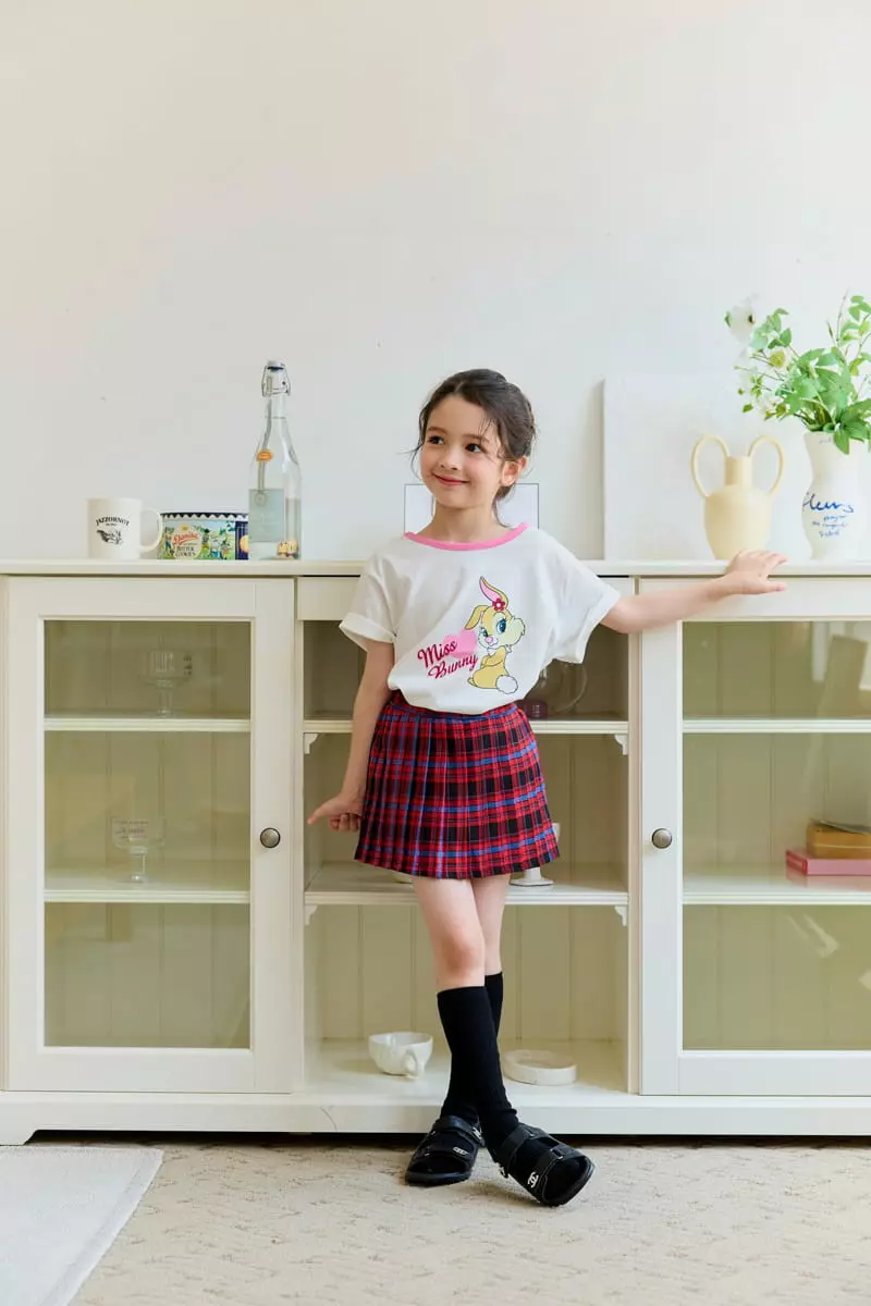Berry Berry - Korean Children Fashion - #discoveringself - Check Skirt