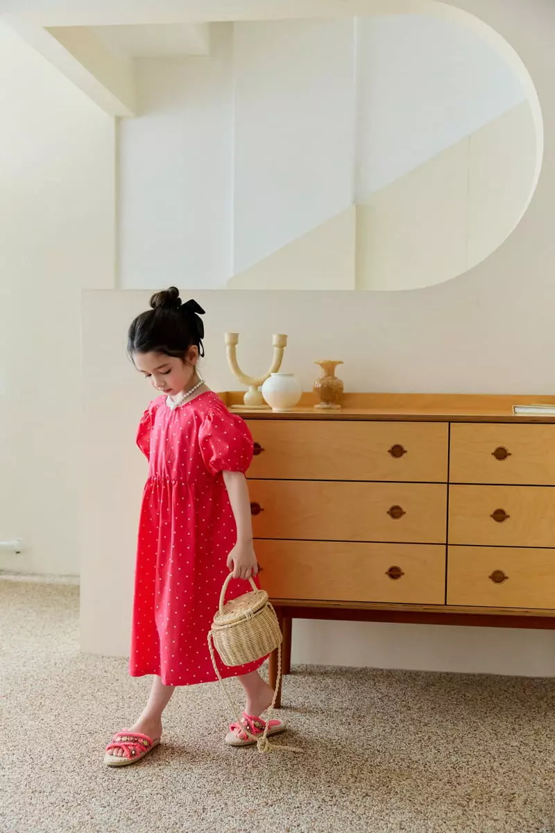 Berry Berry - Korean Children Fashion - #kidsstore - Heart One-piece - 10