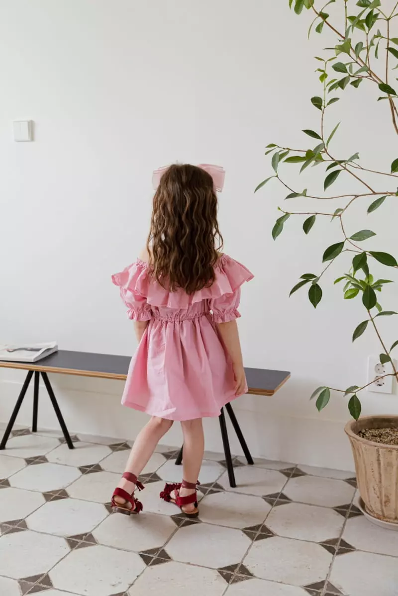 Berry Berry - Korean Children Fashion - #kidzfashiontrend - Off Shoulder One-piece - 12