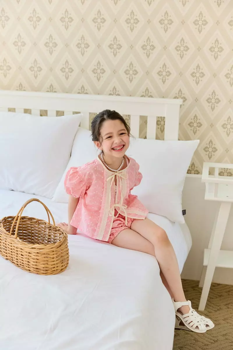 Berry Berry - Korean Children Fashion - #minifashionista - Dandellion Top Bottom Set - 5
