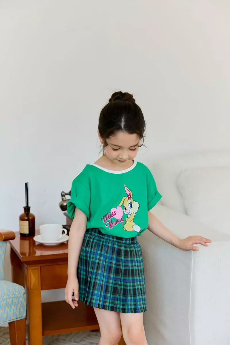 Berry Berry - Korean Children Fashion - #prettylittlegirls - Check Skirt - 10