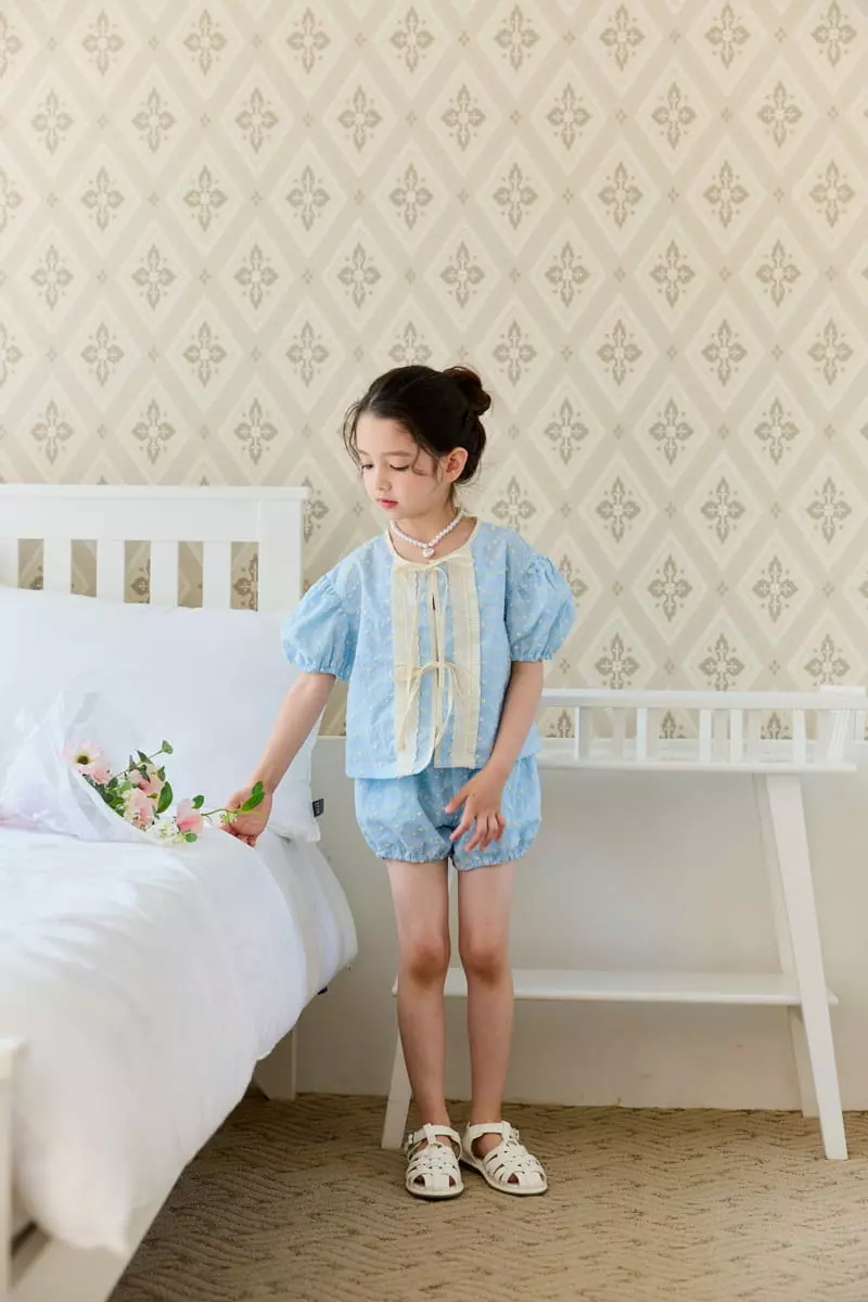 Berry Berry - Korean Children Fashion - #toddlerclothing - Dandellion Top Bottom Set - 8