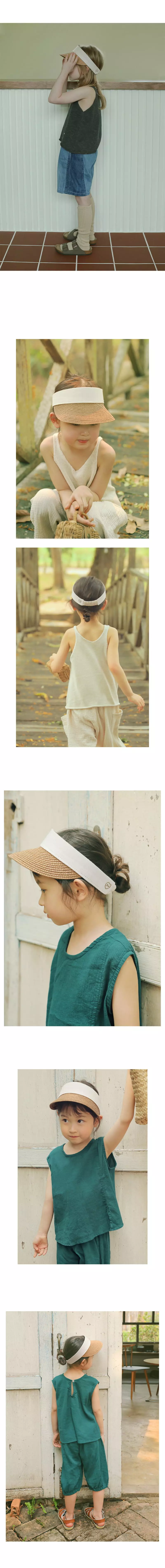 Bien A Bien - Korean Children Fashion - #littlefashionista - Grena Sun Cap - 2