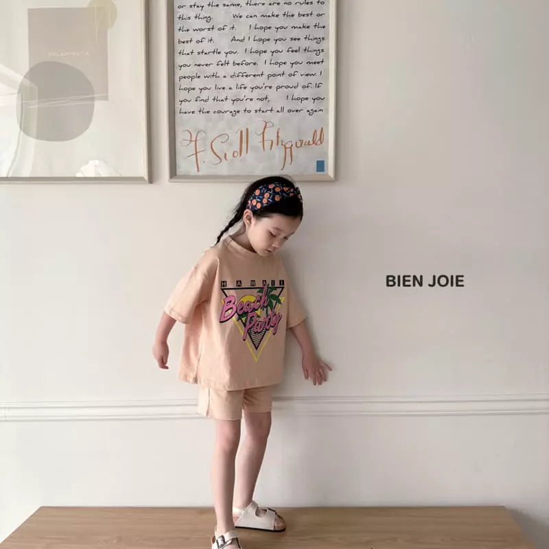 Bien Joie - Korean Children Fashion - #Kfashion4kids - Party Top Bottom Set - 6