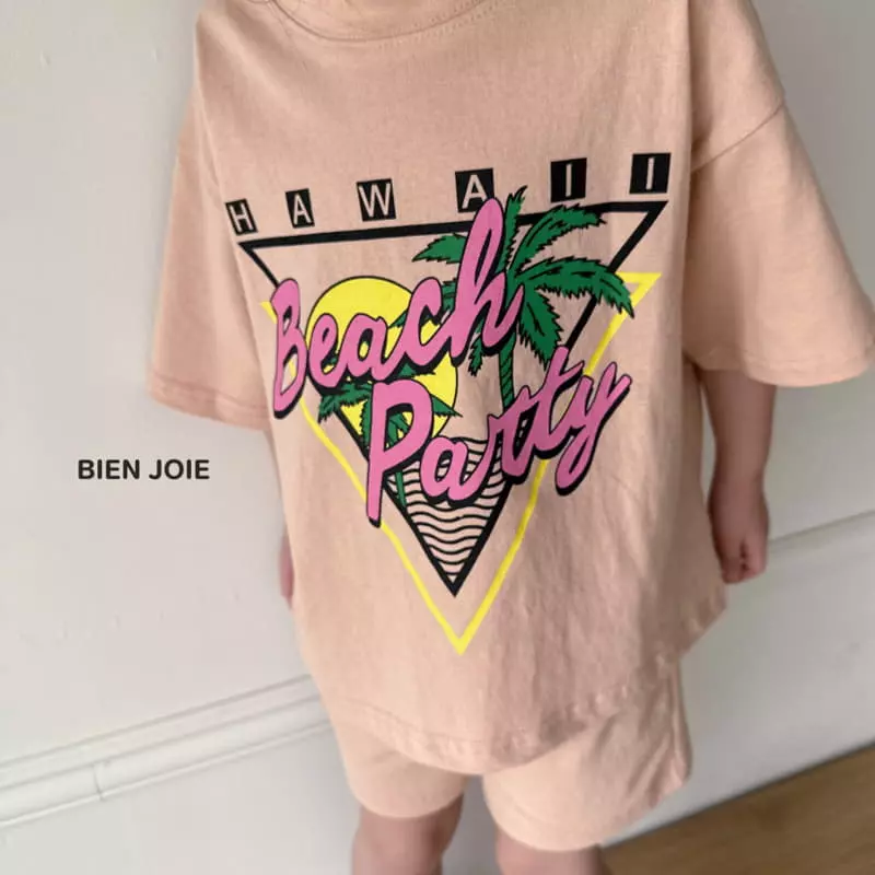 Bien Joie - Korean Children Fashion - #kidsshorts - Party Top Bottom Set - 3