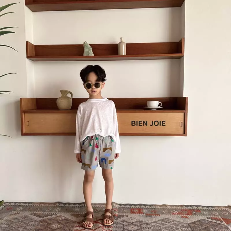 Bien Joie - Korean Children Fashion - #kidsstore - Block Pants - 5