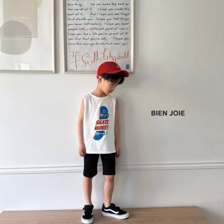 Bien Joie - Korean Children Fashion - #littlefashionista - Skate Sleeveless - 2