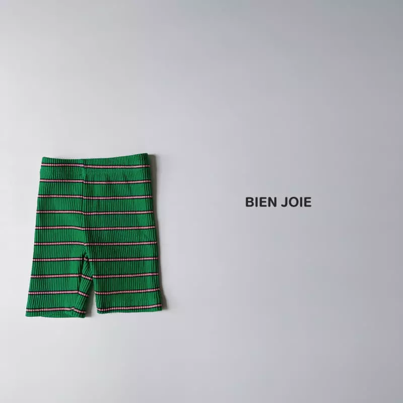Bien Joie - Korean Children Fashion - #littlefashionista - Comma Stripes Leggings - 4