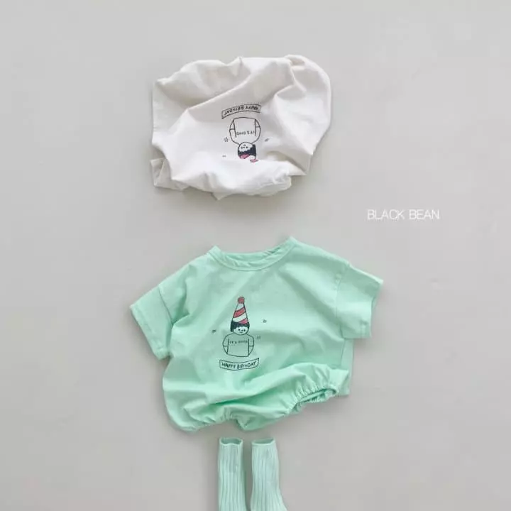 Black Bean - Korean Baby Fashion - #babyboutiqueclothing - Birth Bodysuit - 8