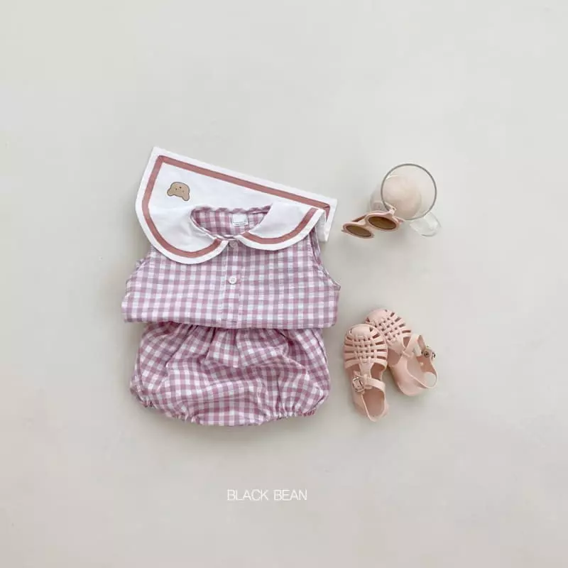 Black Bean - Korean Baby Fashion - #babyclothing - Coloring Bebe Top Bottom Set - 2