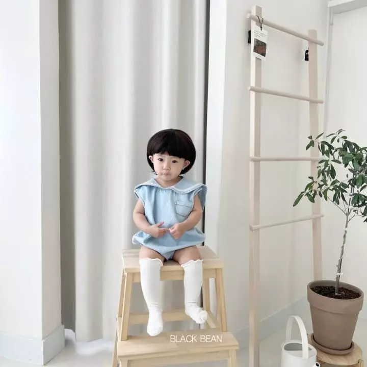 Black Bean - Korean Baby Fashion - #babyootd - Semi Bodysuit - 10
