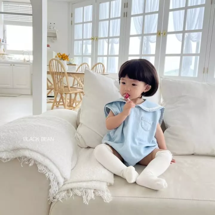 Black Bean - Korean Baby Fashion - #babyoutfit - Semi Bodysuit - 11