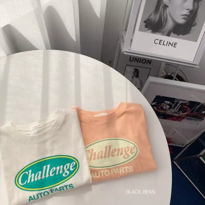 Black Bean - Korean Children Fashion - #childofig - Challenge Tee - 2