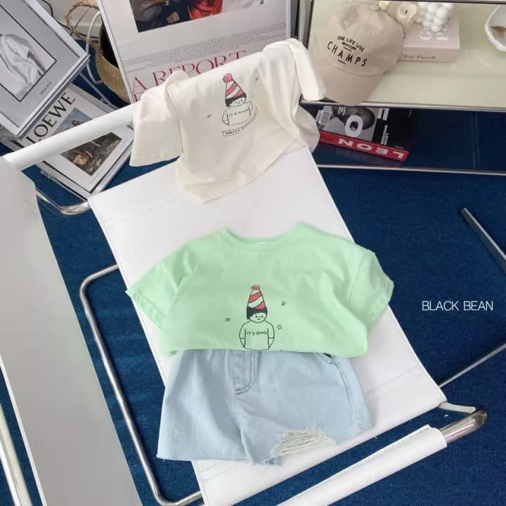 Black Bean - Korean Children Fashion - #fashionkids - Birth Tee