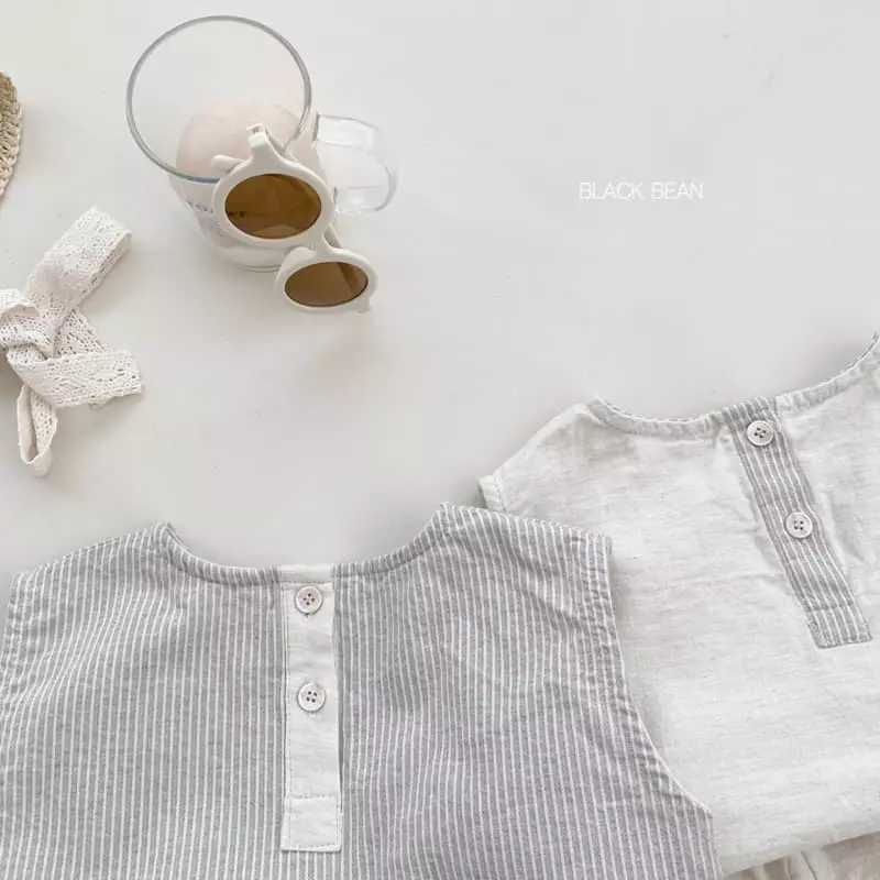 Black Bean - Korean Children Fashion - #kidzfashiontrend - Hans Top Bottom Set - 10