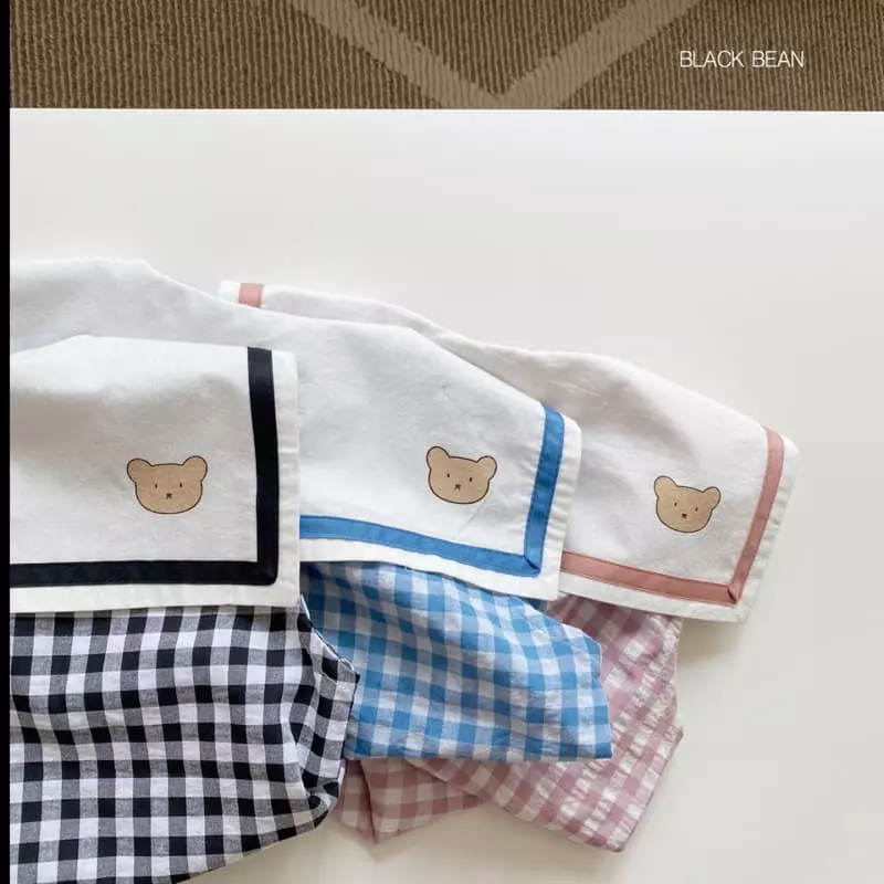Black Bean - Korean Children Fashion - #kidzfashiontrend - Coloring Top Bottom Set - 9