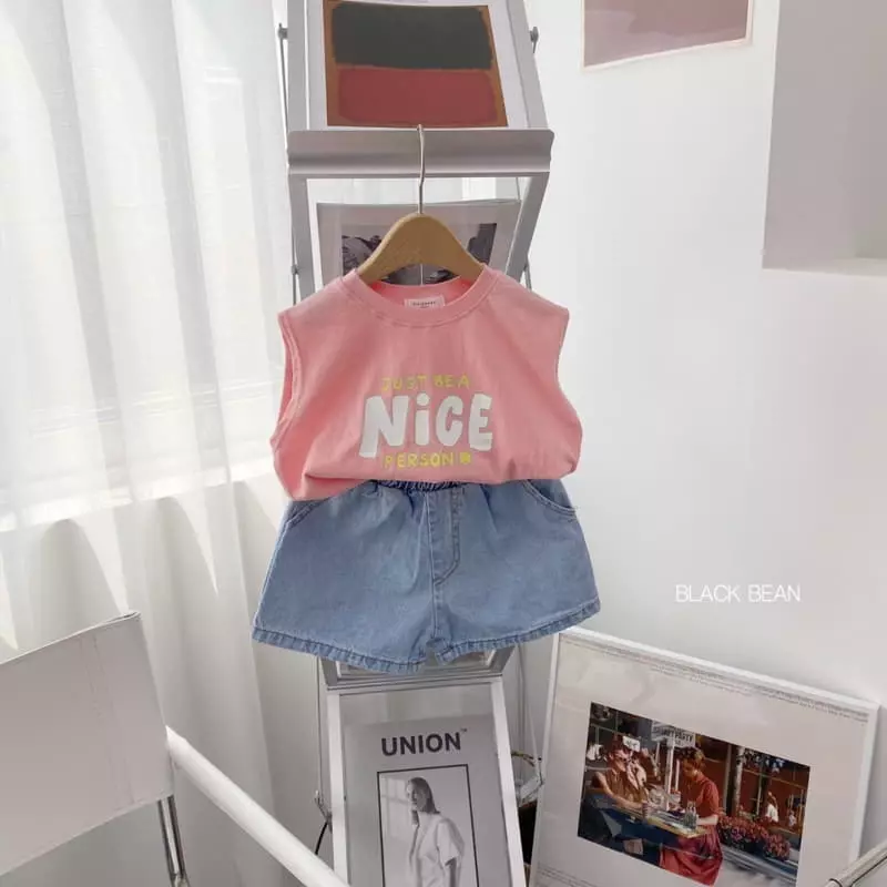 Black Bean - Korean Children Fashion - #magicofchildhood - Just Sleeveless - 2