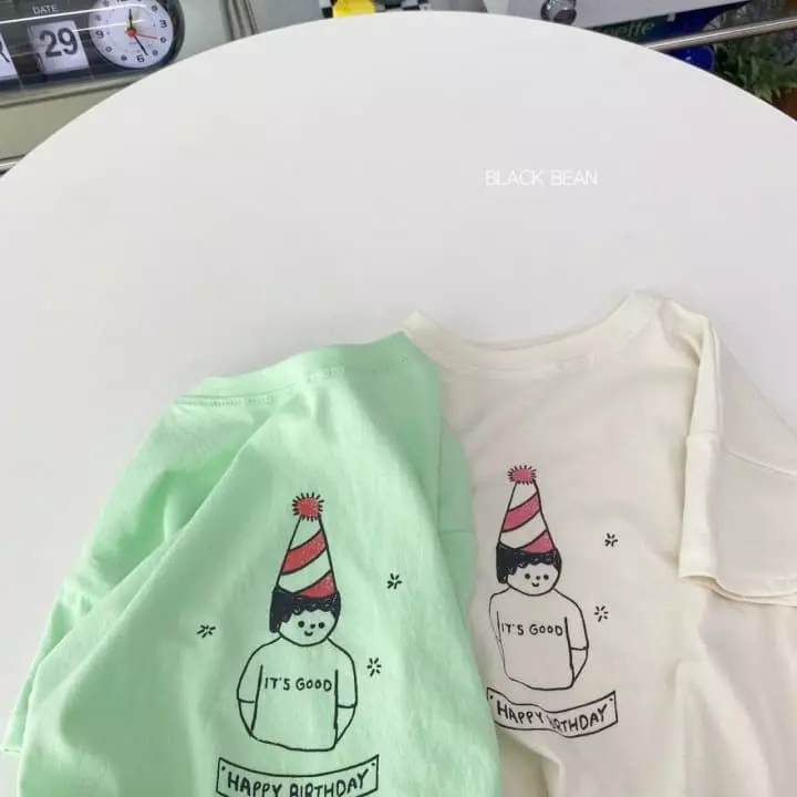 Black Bean - Korean Children Fashion - #minifashionista - Birth Tee - 8